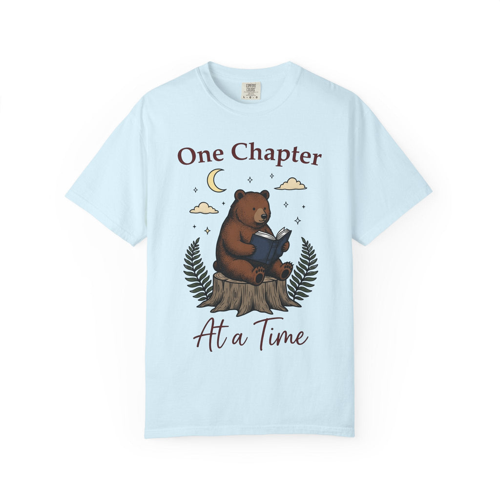 Bear Reading Moonlight Playful T-Shirt – Bookish Animal product image 2
