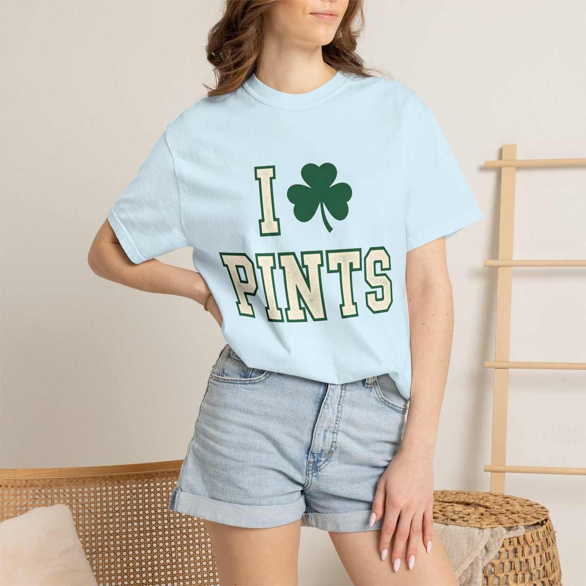 Shamrock Illustration Shirt St Patrick's Day Spirits Unisex product image 9