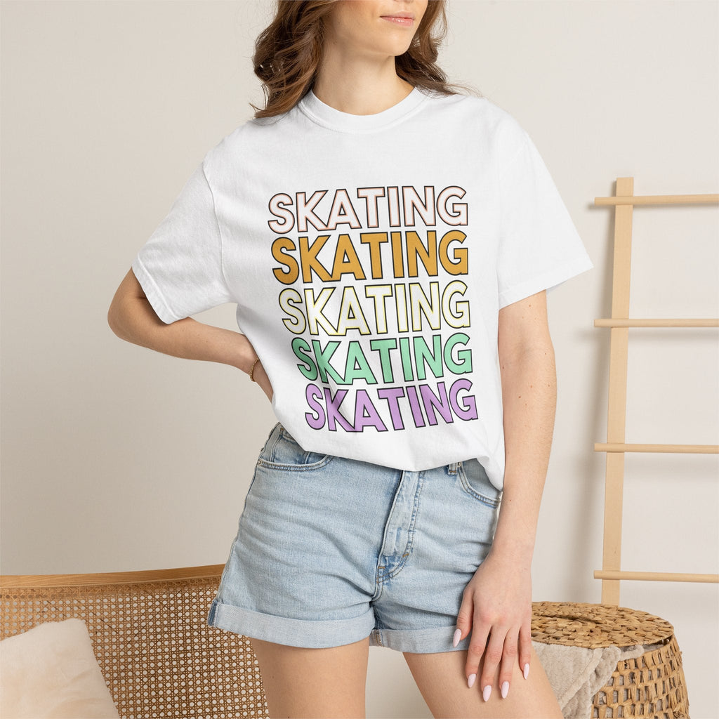 Inline Skating Text Shirt Training Unisex Gift Vivid Tee product image 6