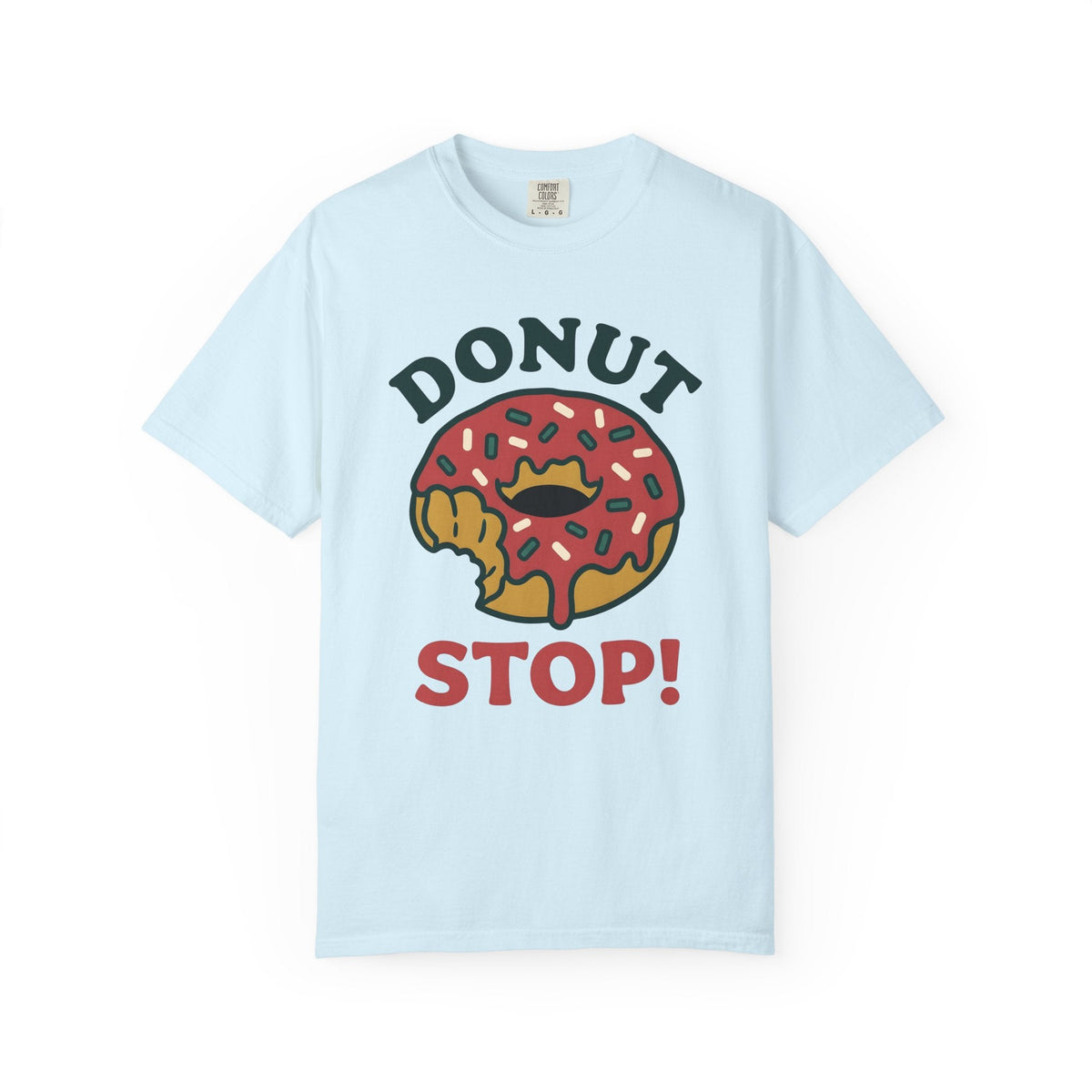 Chocolate Donut Shirt Desserts Brunch Unisex Gift Comic Tee product image 2