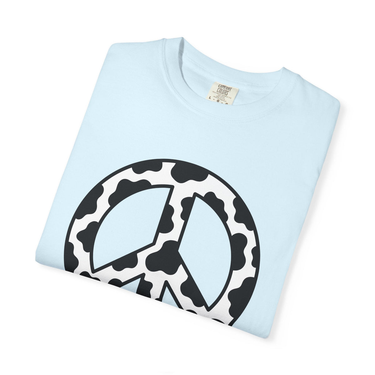 Cow Pattern Peace Symbol Shirt Cowgirl Boho Gift Women product image 8