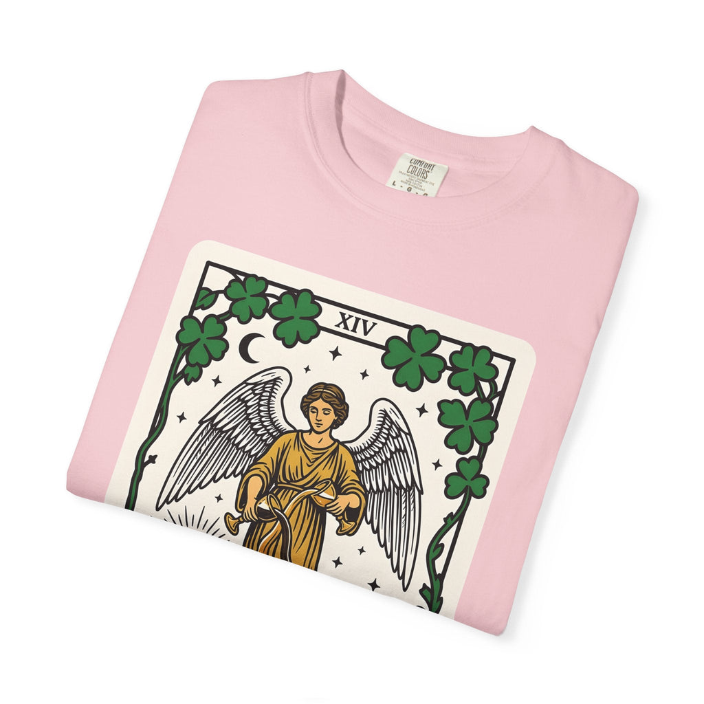 Angel Tarot Card Shirt St Patrick's Day Mystical Unisex product image 11