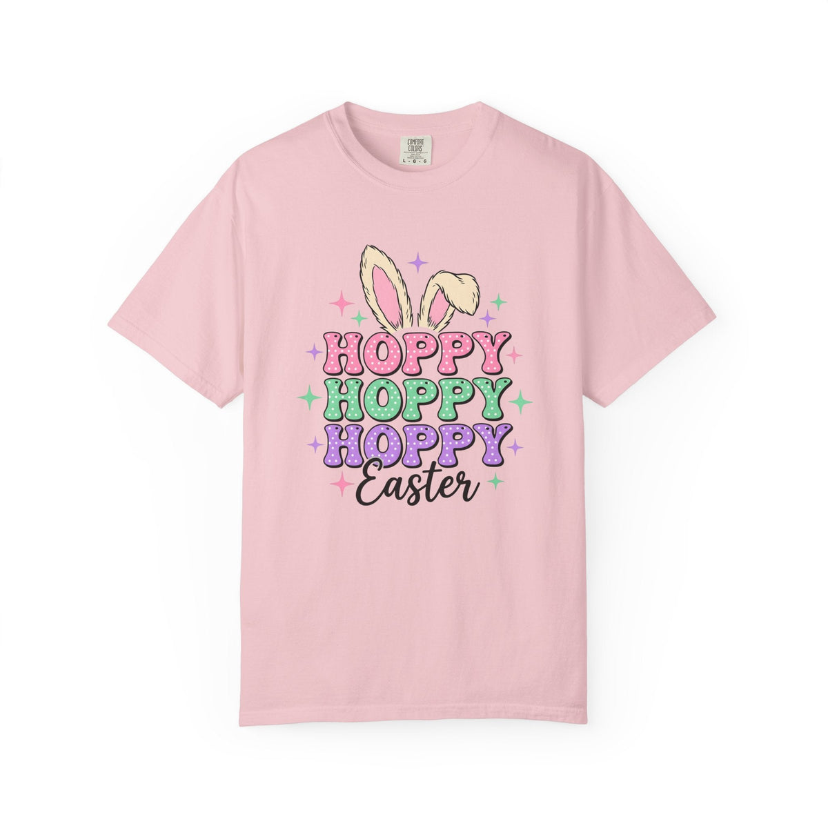 Bunny Ears Shirt Easter Animal Unisex Gift Pastel Tee product image 3