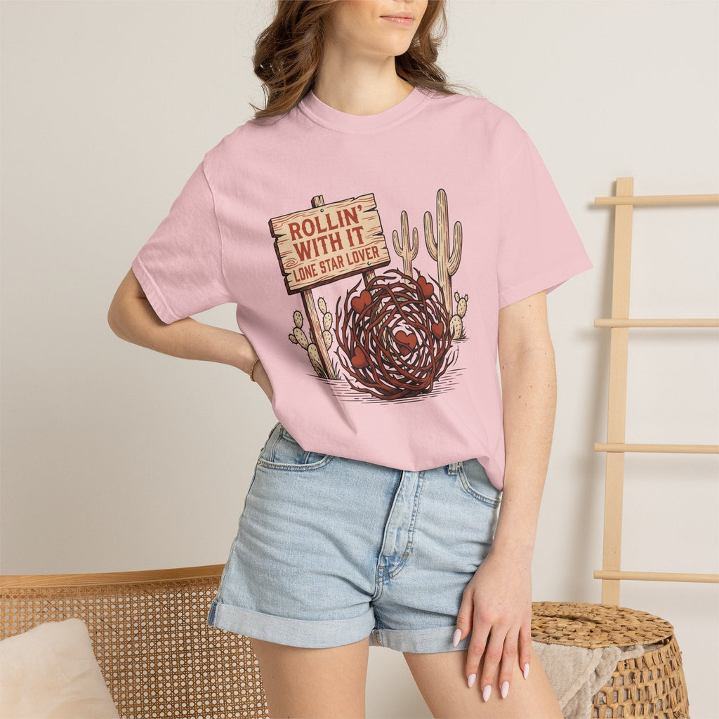 Tumbleweed Heart Shirt St. Valentine's Day Country Unisex product image 12