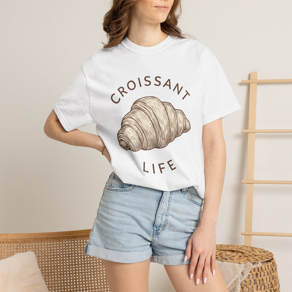 Croissant Graphic Shirt Desserts Bakery Unisex Gift Vintage product image 6