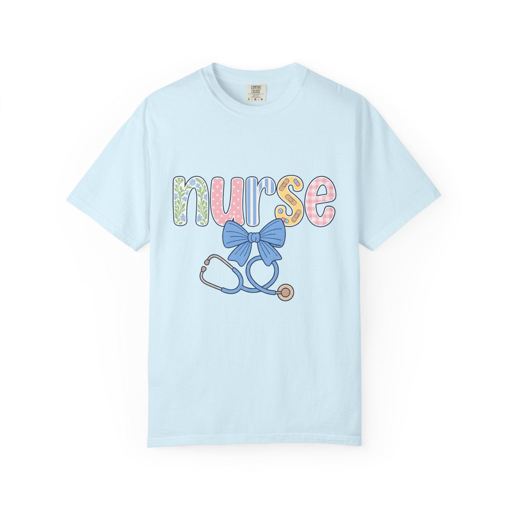 Nurse Stethoscope Bow Shirt Hospital Unisex Gift Adorable product image 2