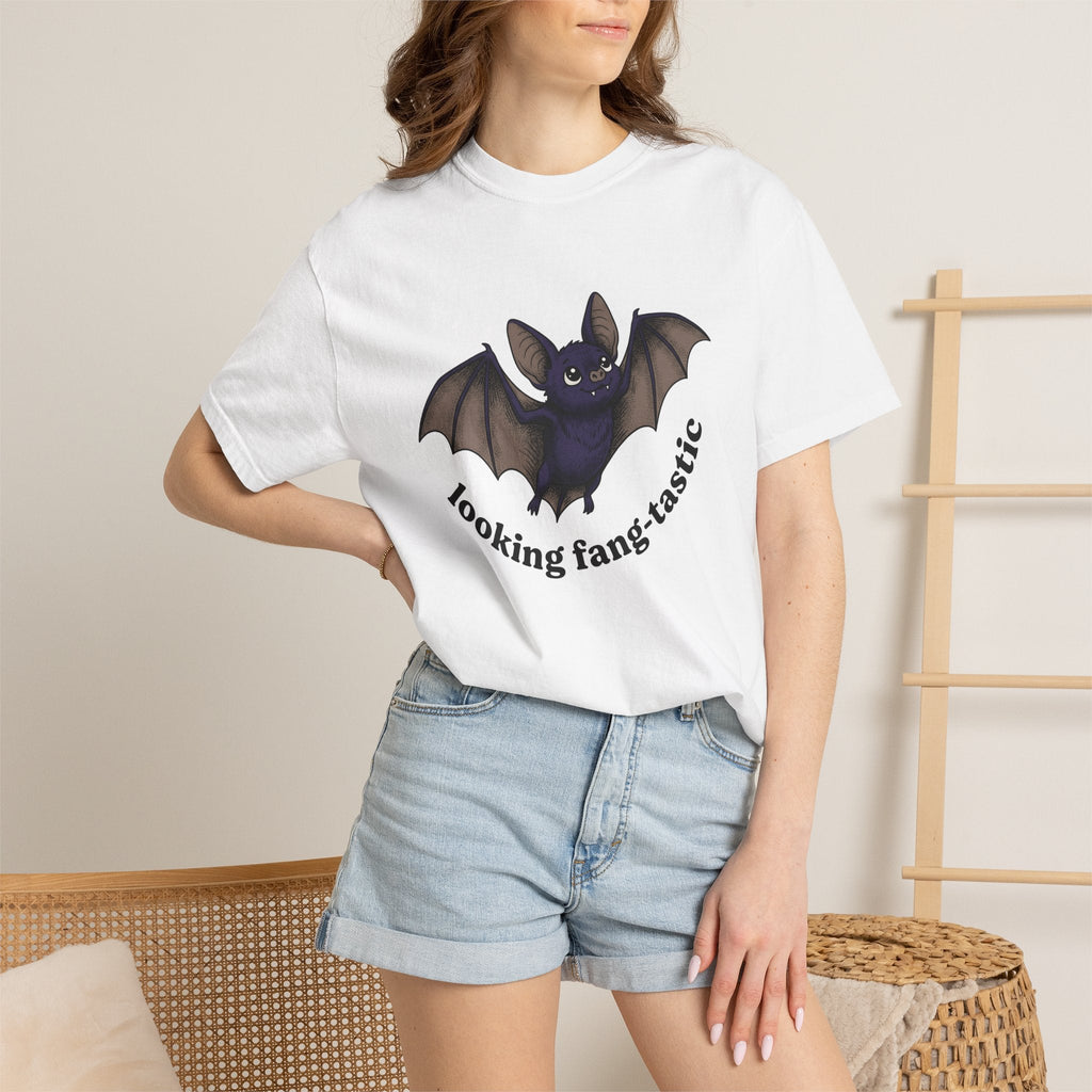 Bat Cartoon Cute T-Shirt – Funny Halloween Animal Design product image 6