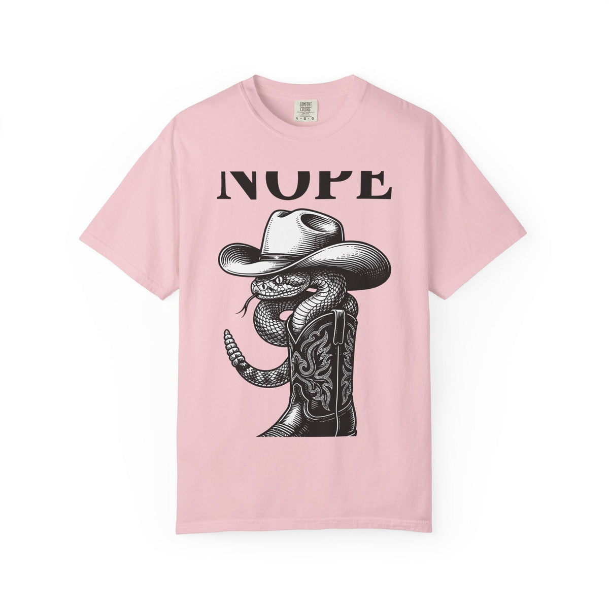 Snake Cowboy Boot Shirt Cowgirl Humor Gift Women Vintage Tee Serpent T-Shirt Cowgirl Fan Retro Tshirt Funny Graphic Western Cowboy Hat