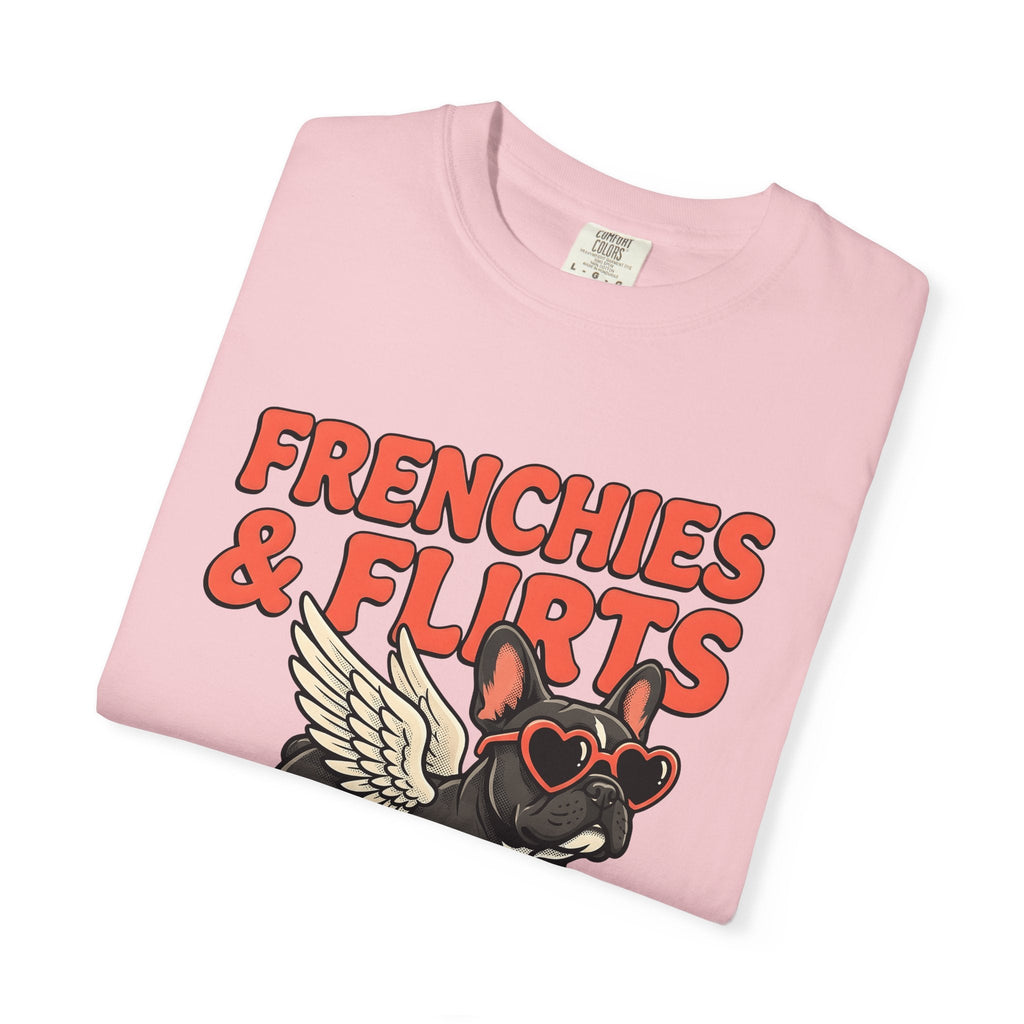 Frenchie Puppy Shirt Valentine's Day Pet Unisex Gift Sketch product image 11