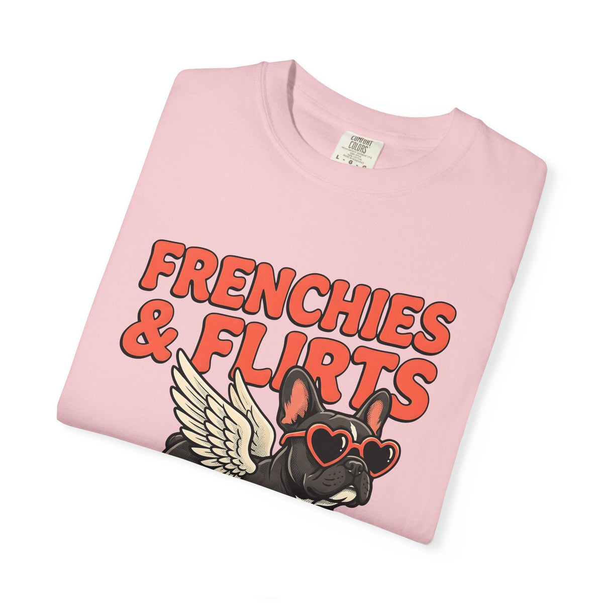 Frenchie Puppy Shirt Valentine's Day Pet Unisex Gift Sketch product image 11