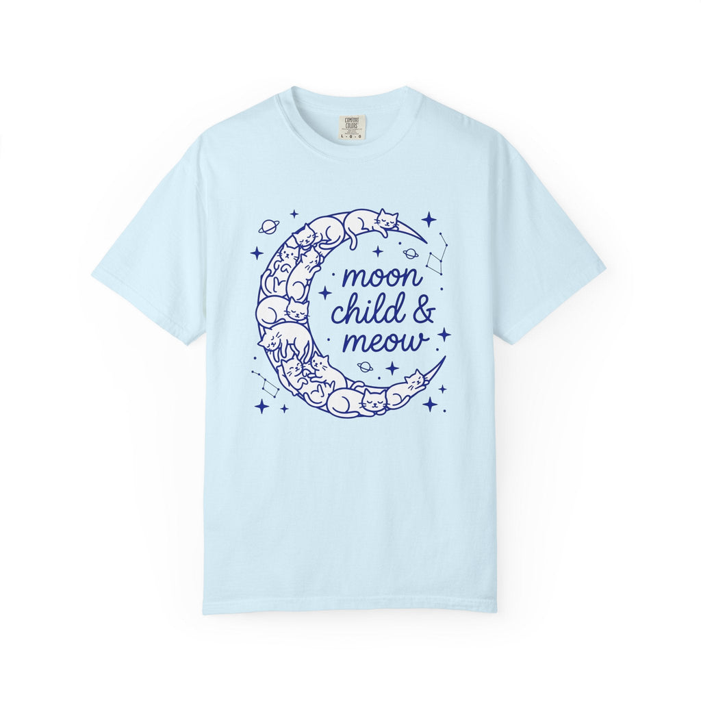 Moon Kittens Shirt Cat Zodiac Unisex Gift Sketch Tee Kitten product image 2