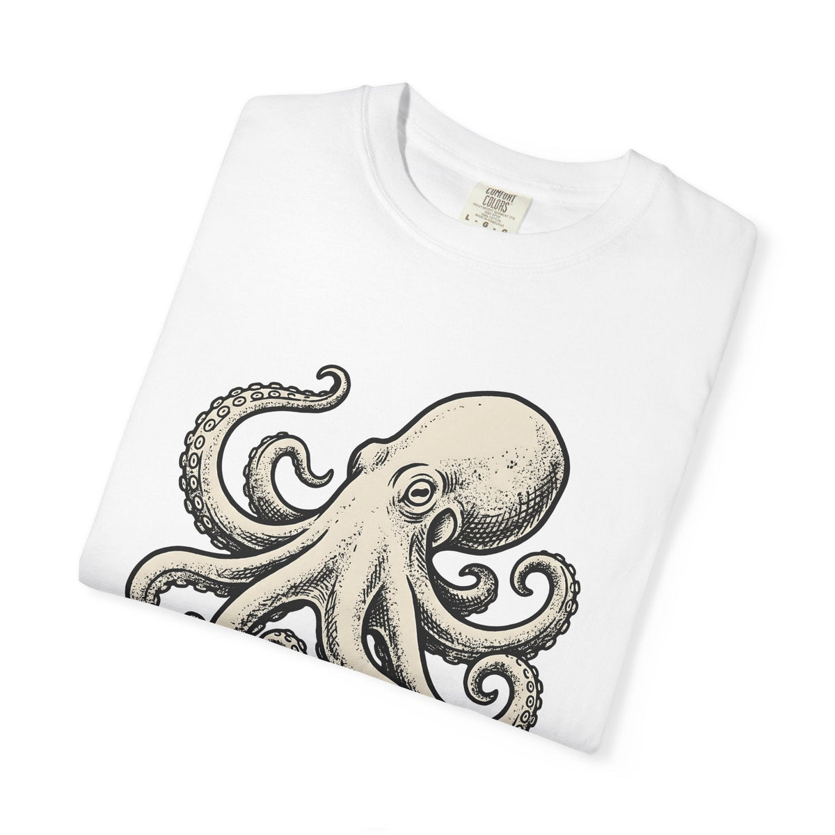 Octopus Graphic Shirt Animals Ocean Unisex Gift Vintage Tee product image 5