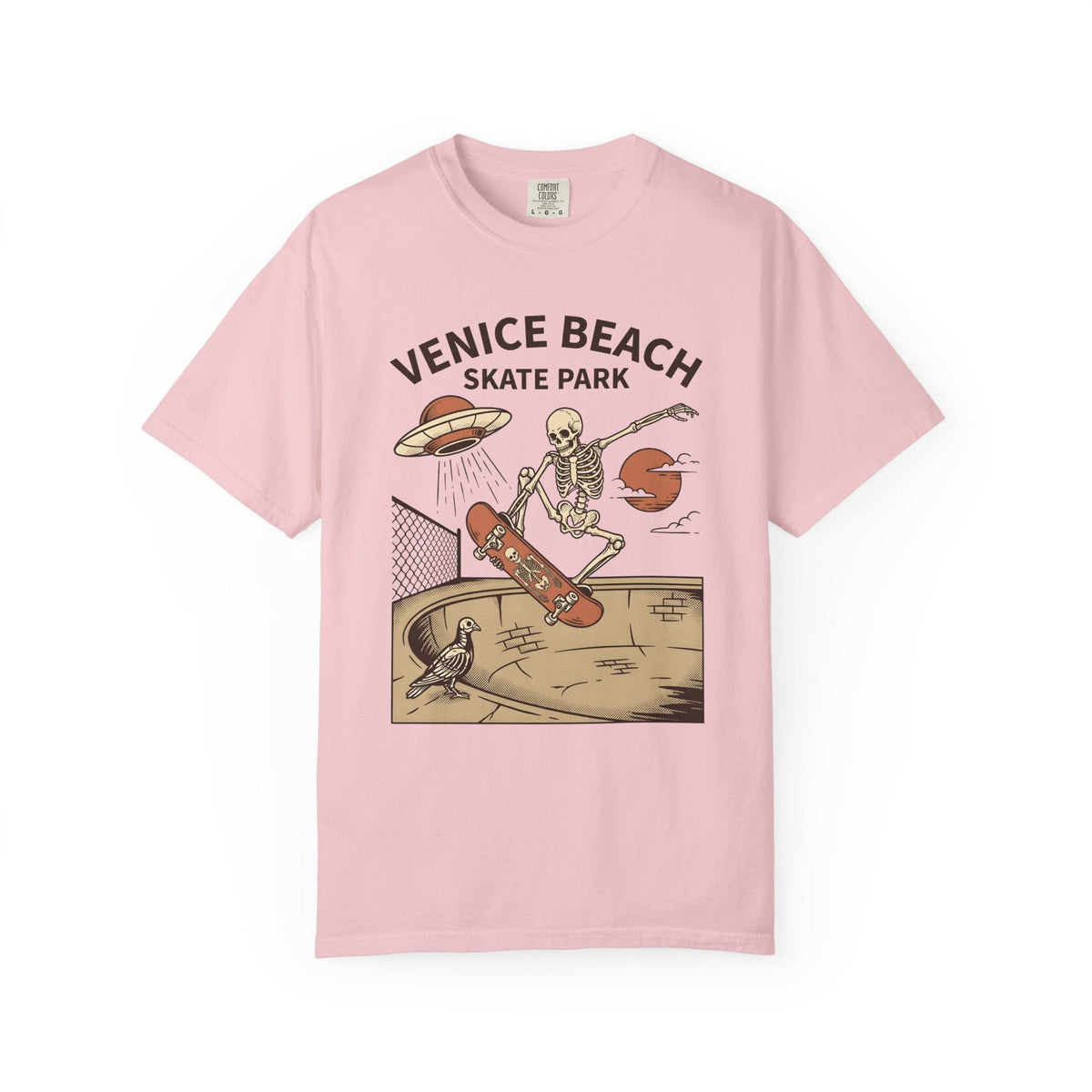 Skeleton Longboard Shirt Skateboarding Casual Wear Unisex product image 3