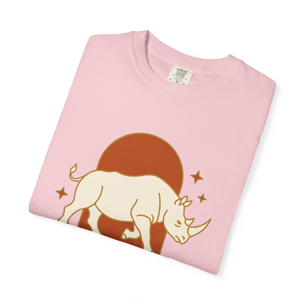 Rhino Art Shirt Sports Training Unisex Gift Plain Tee product image 11