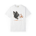 Bat Head Tattoo Style T-Shirt – Gothic Halloween Horror product image 1