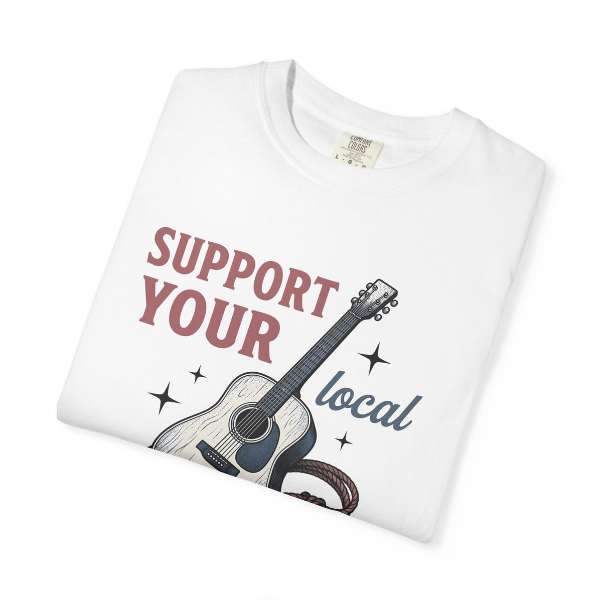 Acoustic Guitar Shirt Cowgirl Folk Gift for Women Hand product image 5