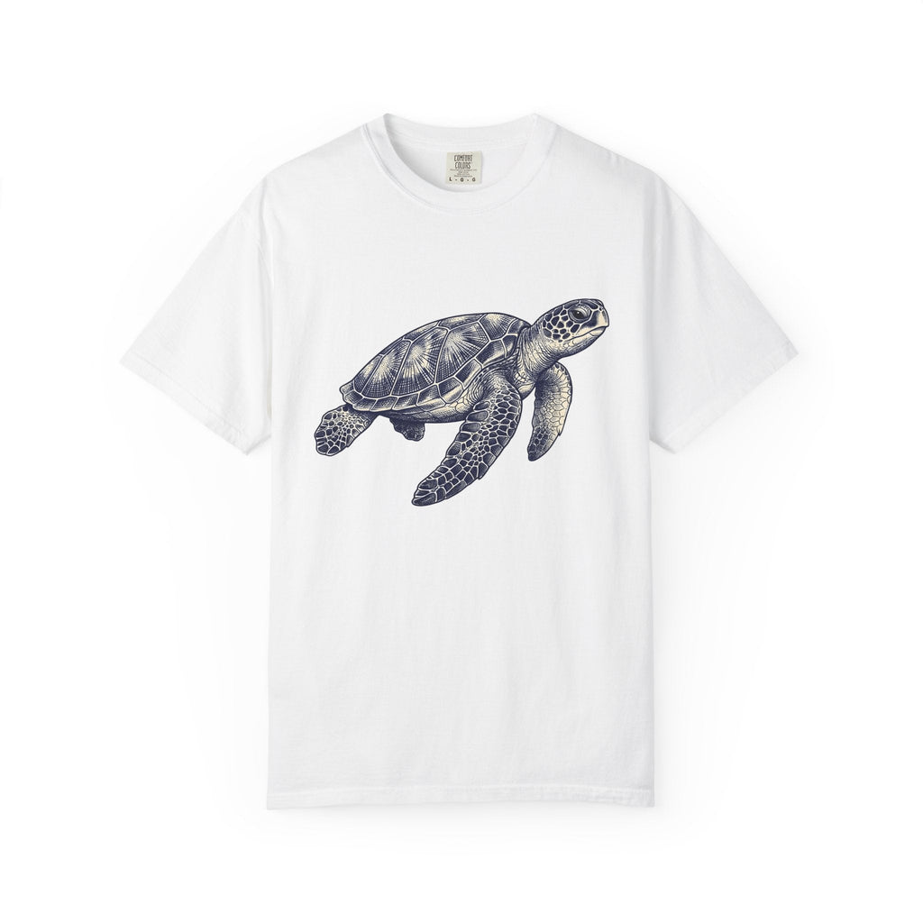 Sea Turtle Shirt Animals Life Unisex Gift Line Art Tee product image 1