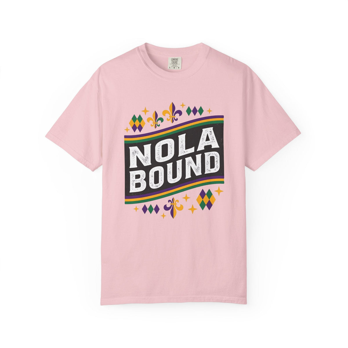 Fleur De Lis Shirt Mardi Gras Event Unisex Gift Bold Tee product image 3