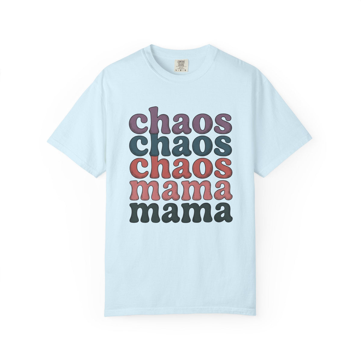 Bold Text Print Hand-Drawn T-Shirt – Mom Appreciation product image 2