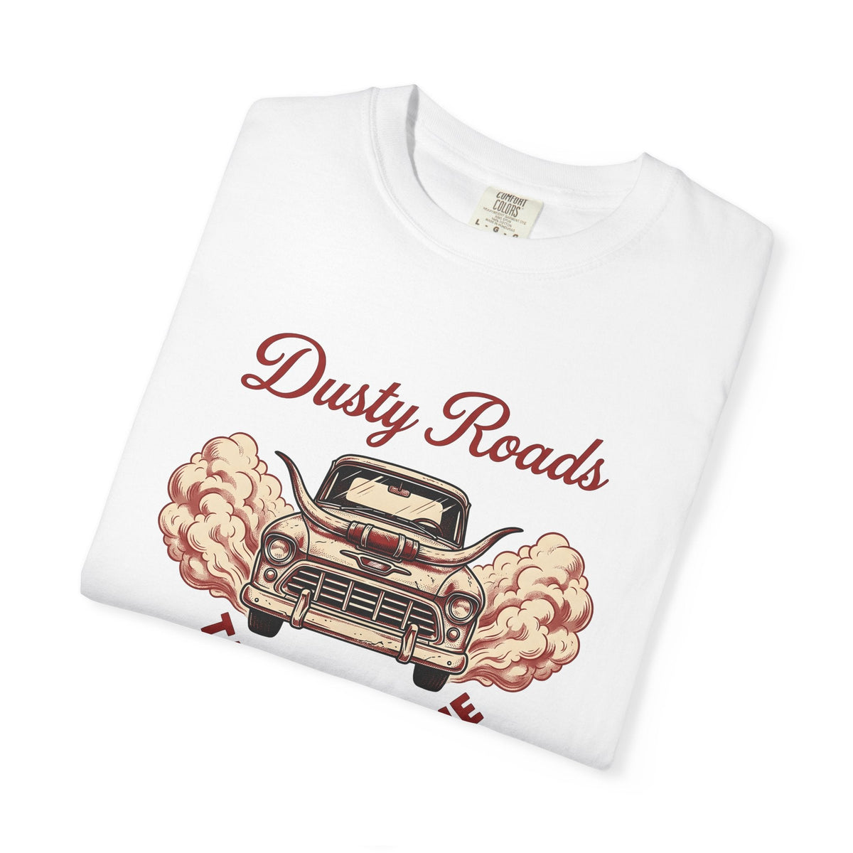 Old Pickup Shirt Cowgirl Barnyard Gift for Women Rugged Tee product image 5