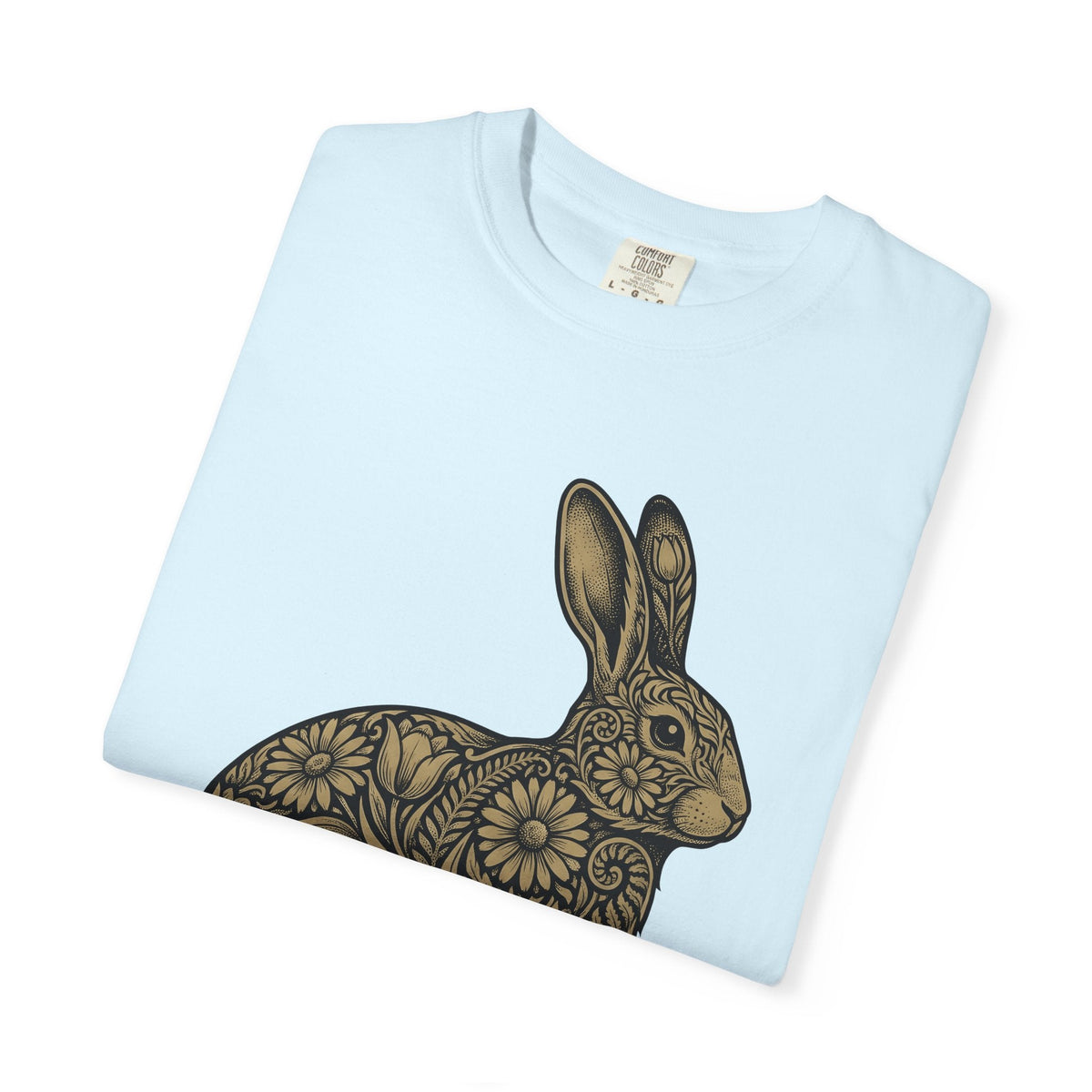 Floral Rabbit Shirt Easter Animal Unisex Gift Boho Tee product image 8