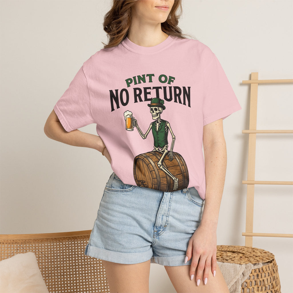 Skeleton Leprechaun Shirt St Patrick's Day Drinking Unisex product image 12