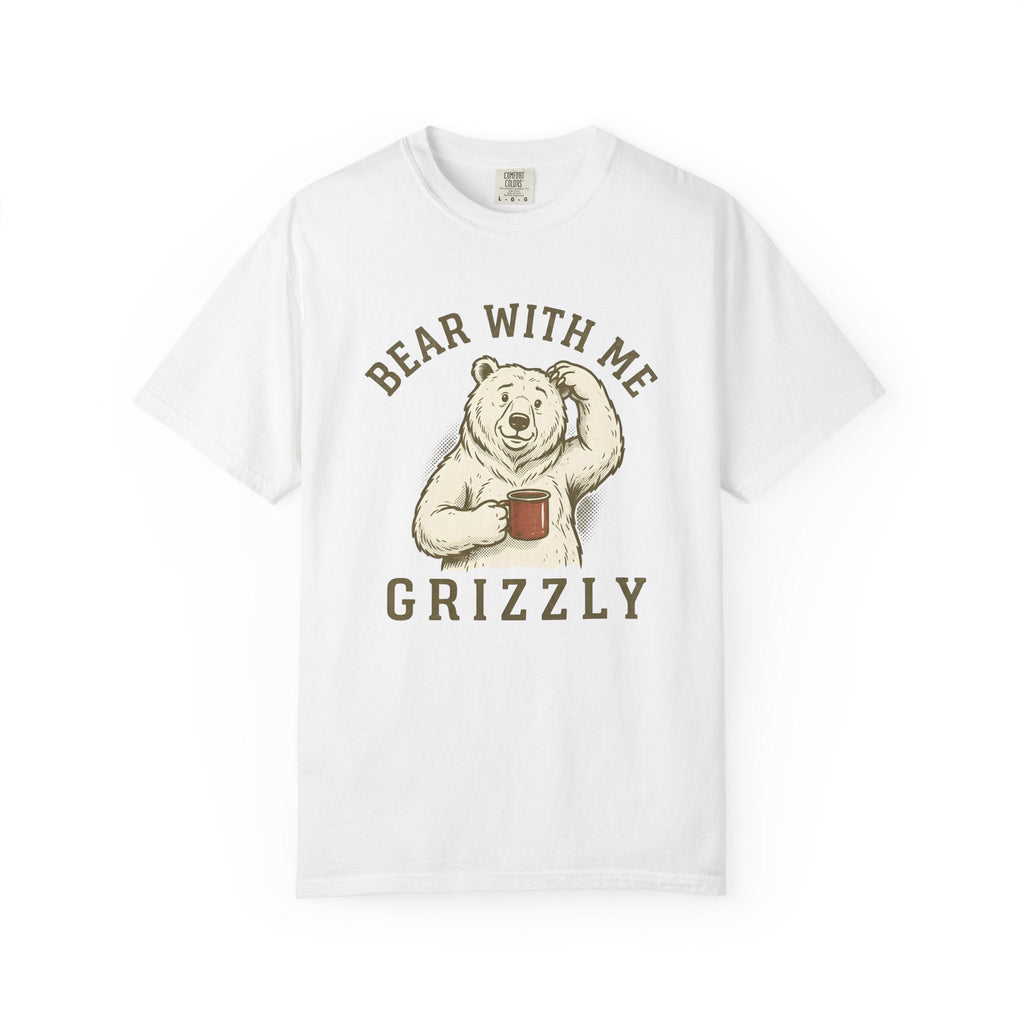 Bear Latte Retro T-Shirt – Funny Coffee Lover Wildlife product image 1