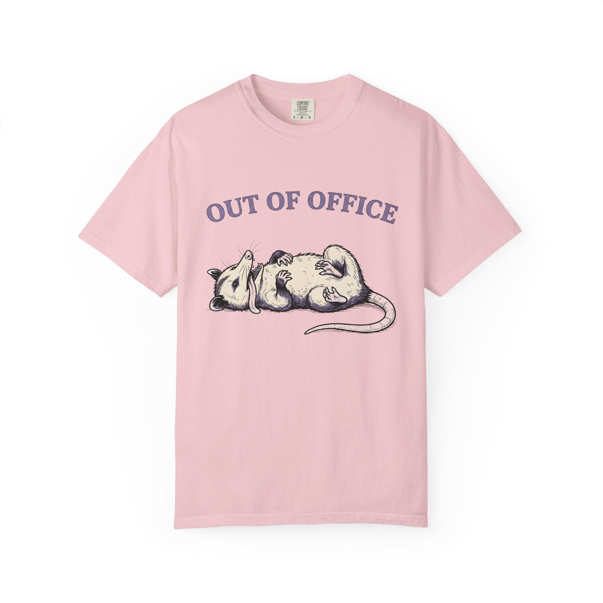 Opossum Hand-Drawn Cartoon T-Shirt – Funny Possum Animal product image 3