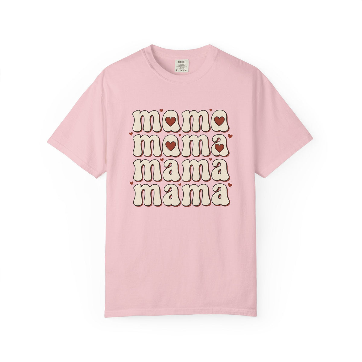 Old School Mom Text Shirt St. Valentine's Day Caregiver product image 3