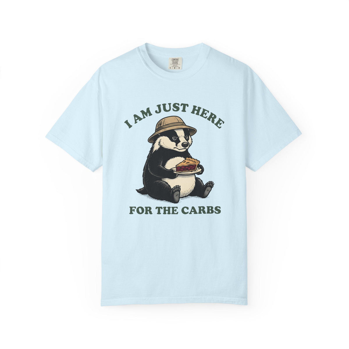 Badger Cake Shirt Desserts Critters Unisex Gift Heritage product image 2