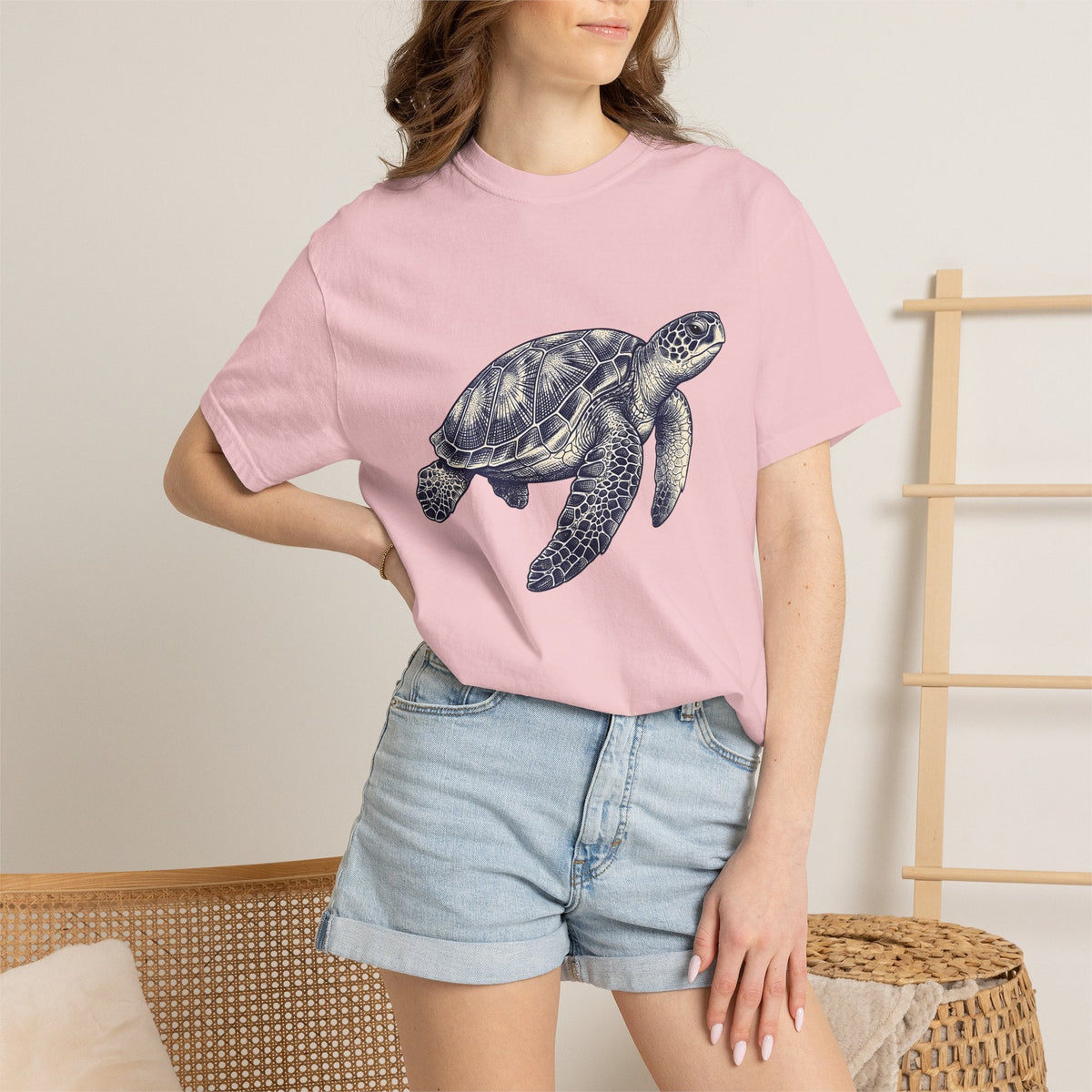 Sea Turtle Shirt Animals Life Unisex Gift Line Art Tee product image 12