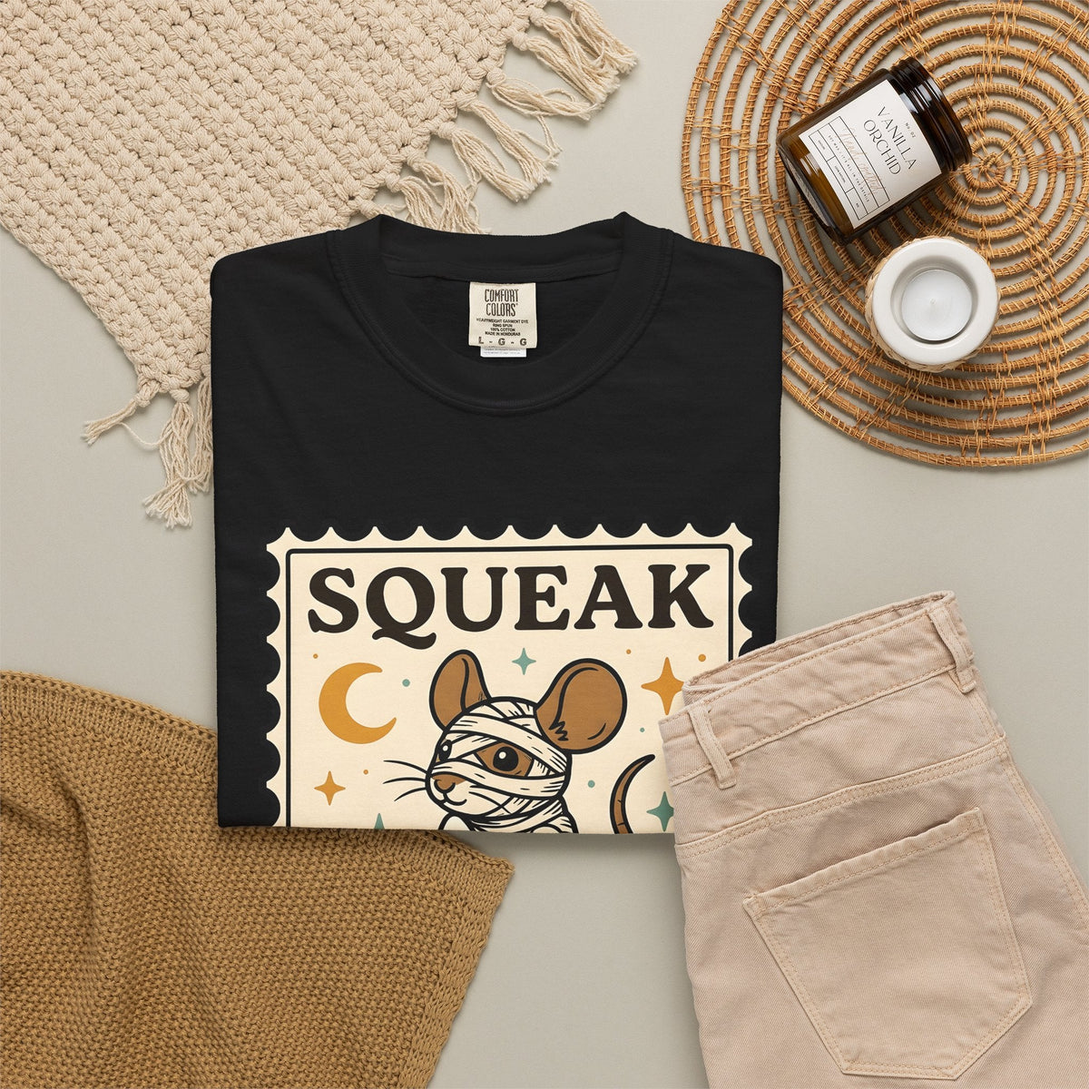 Mummy Mouse Charming T-Shirt – Cute Halloween Wildlife product image 16
