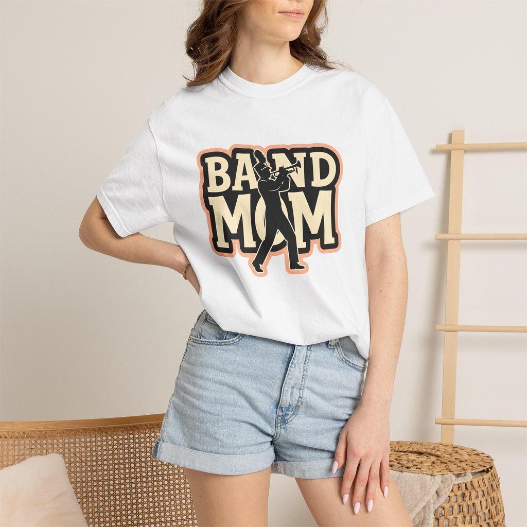 Marching Band Drumline Bold T-Shirt – Music Mom Pride for product image 6