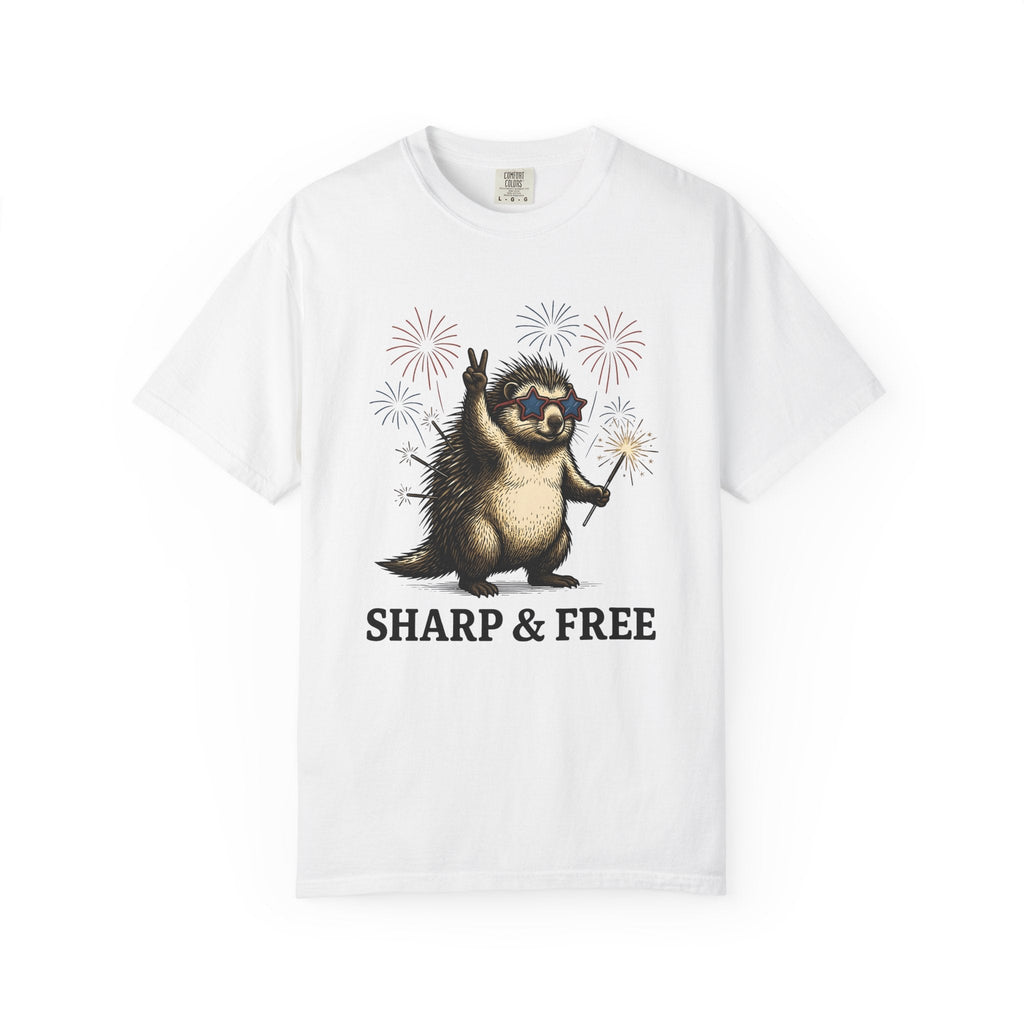 Porcupine Shirt 4th Of July Independence Gift Women Classic product image 1