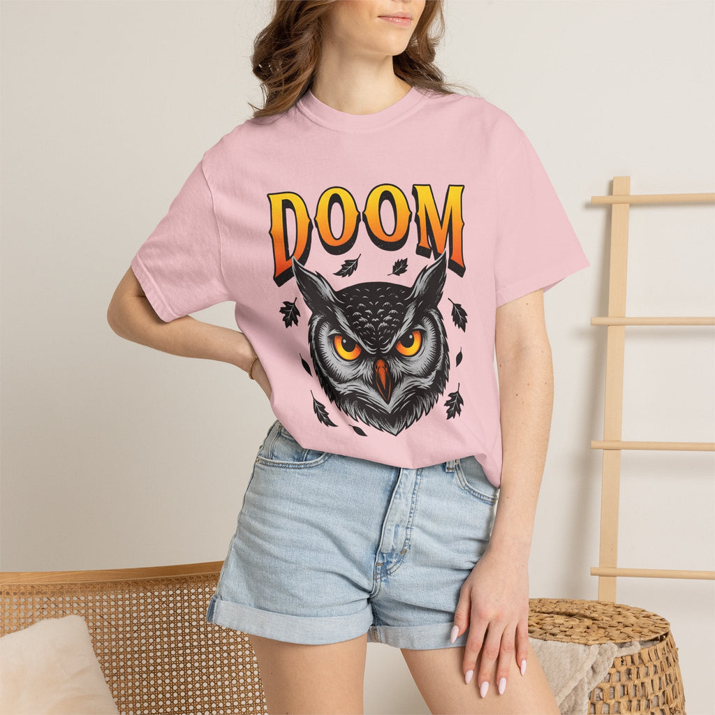 Owl Face Creepy T-Shirt – Spooky Halloween Wildlife product image 13