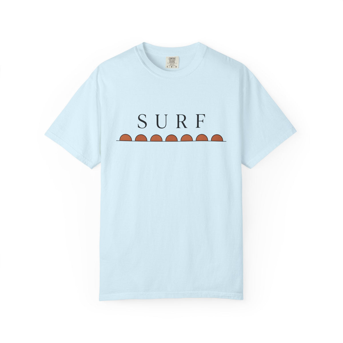 Wave Graphic Shirt Surfing Beach Gift Women Minimalist Tee product image 2