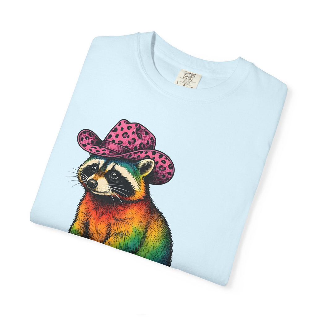 Colorful Raccoon Shirt Cowgirl Wildlife Gift for Women product image 8