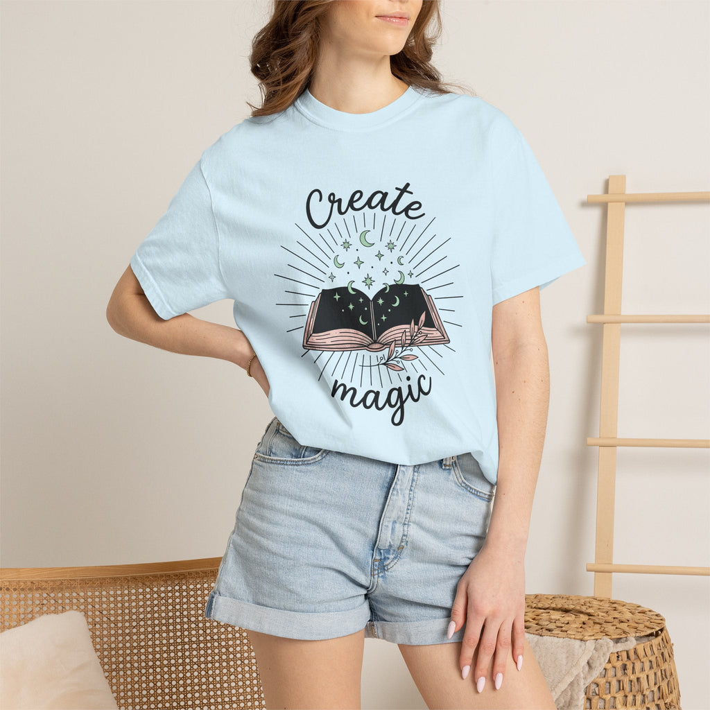 Open Book Shirt Boho Chic Witchy Unisex Gift Hand Drawn Tee product image 9