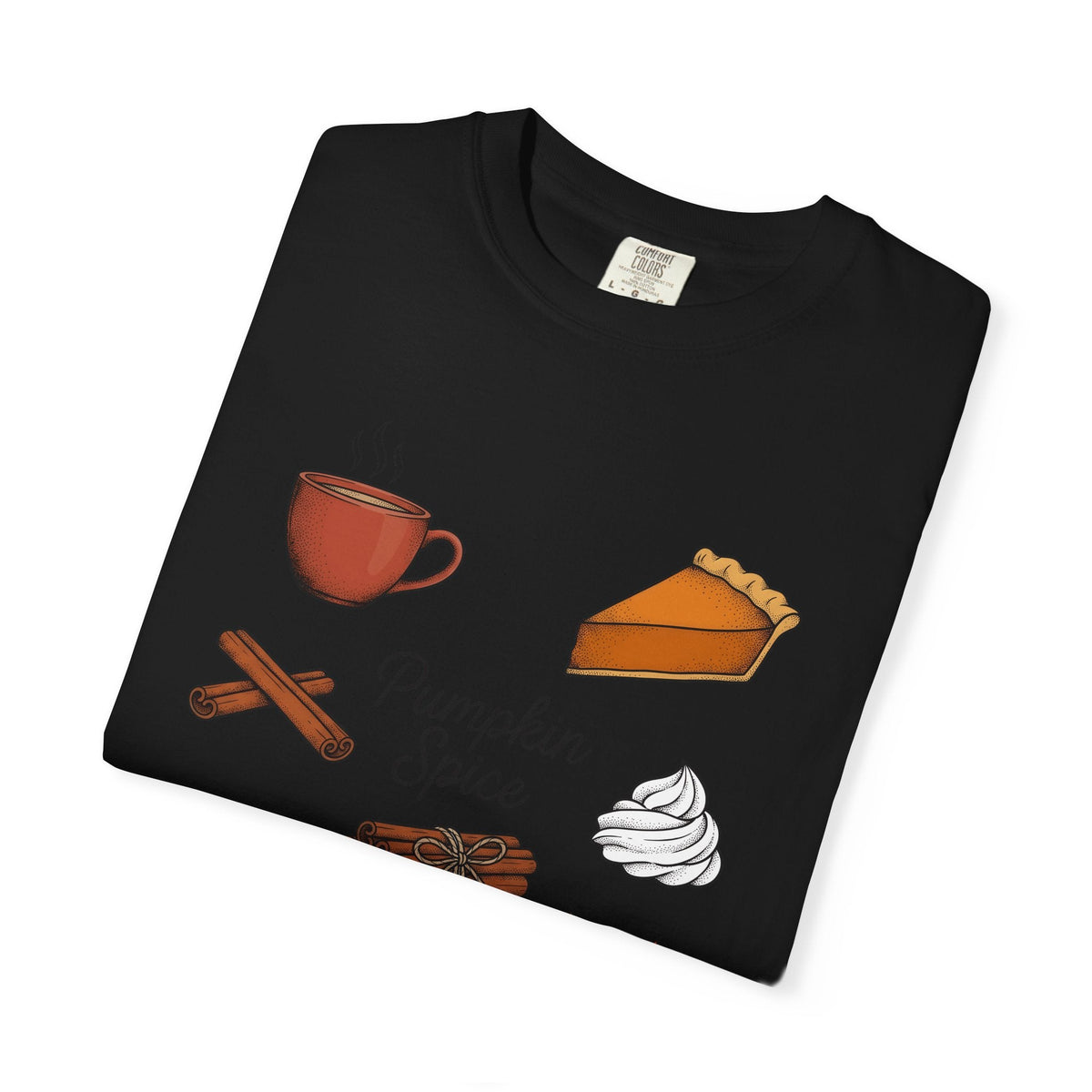 Pumpkin Spice Coffee Shirt Fall Gourmet Unisex Gift Rustic Tee Pumpkin Spice