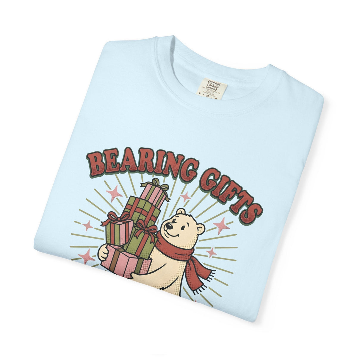 Polar Bear Shirt Christmas Holiday Unisex Gift Cartoon Tee product image 8