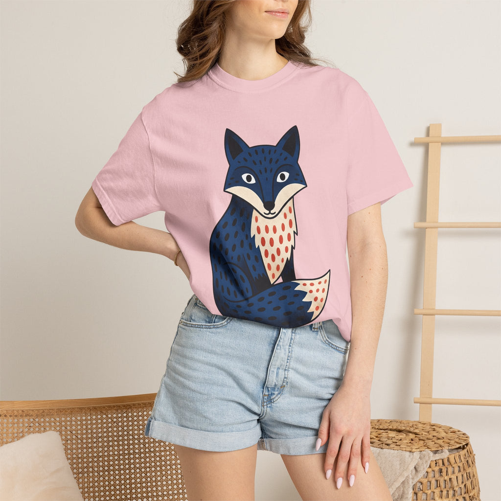 Fox Graphic Shirt Animals Woodland Unisex Gift Boho Tee product image 12