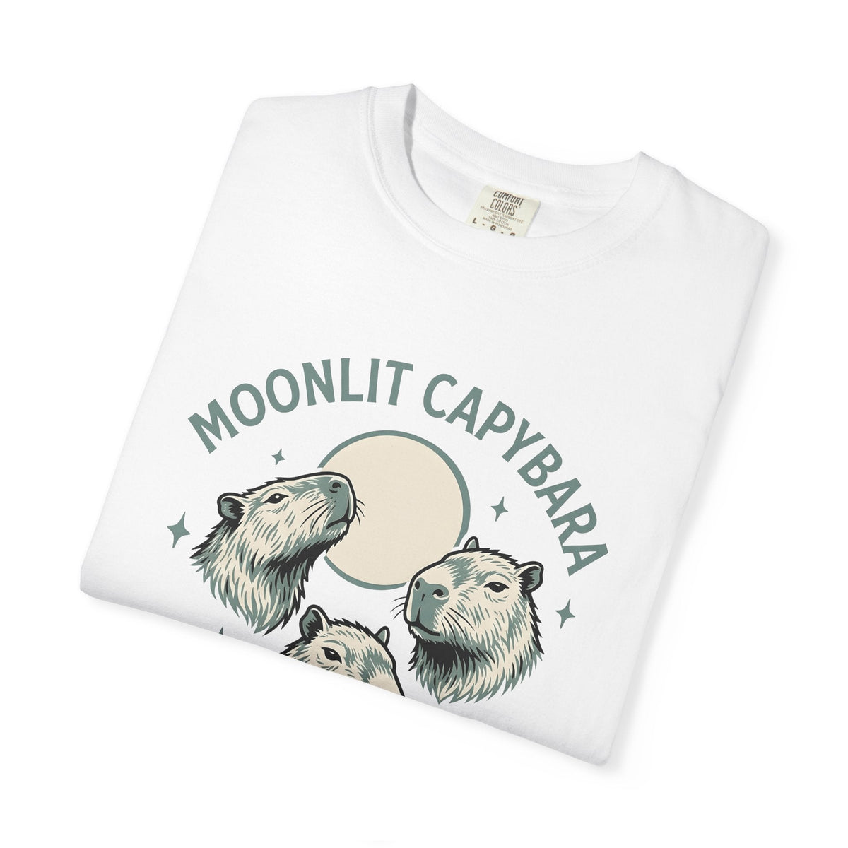 Capybara Set Shirt Animals Environment Unisex Gift Flat product image 5
