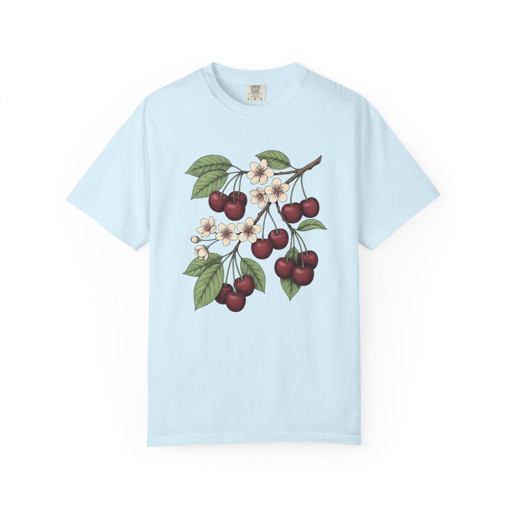 Cherry Sprig Shirt Fruit Plant Unisex Gift Garden Art Tee product image 2