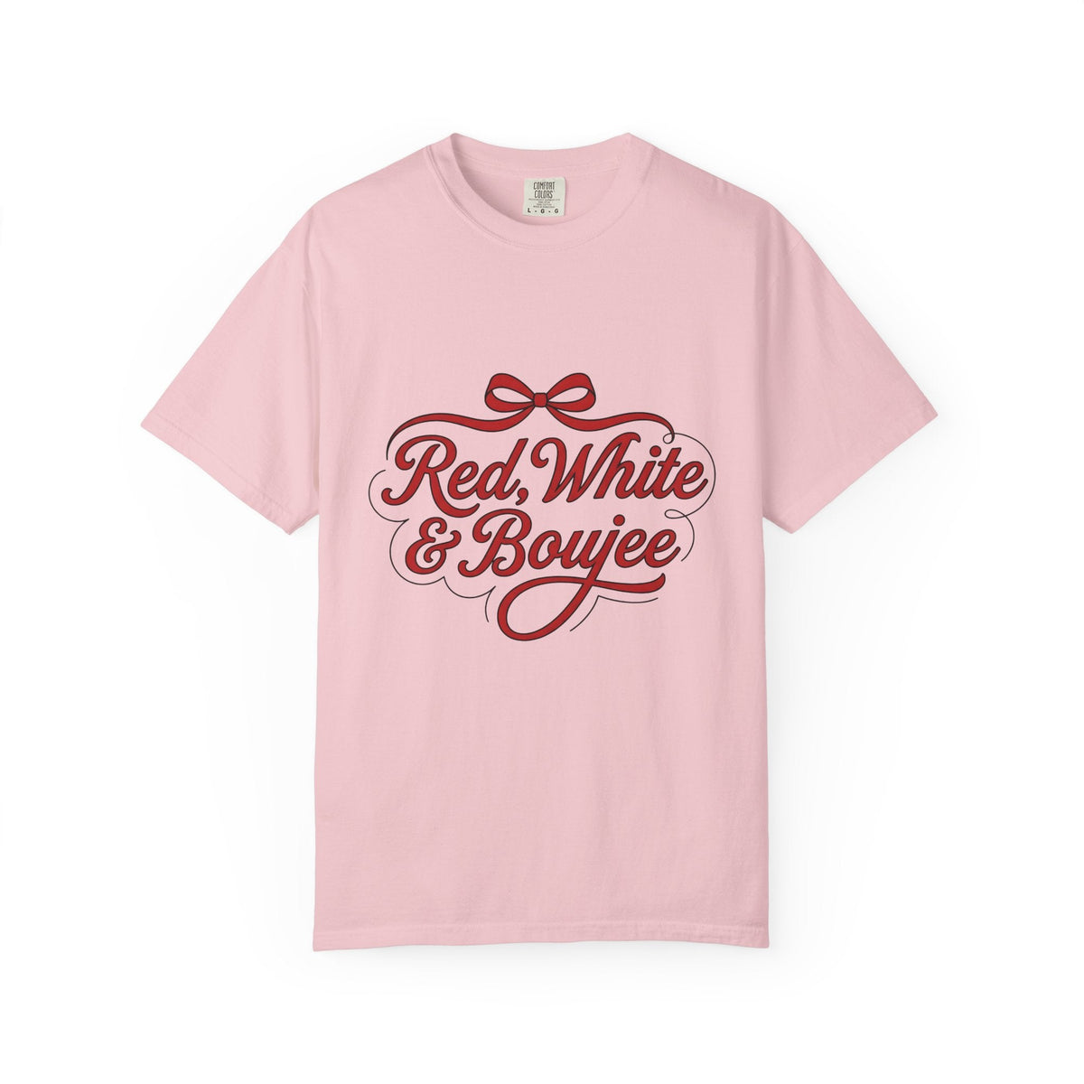 Red Ribbon Design Shirt 4th Of July Flag Gift Women product image 3