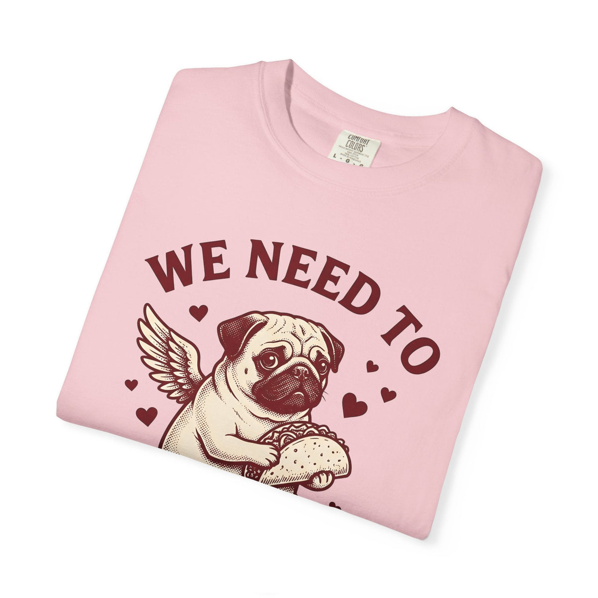 Pug Taco Shirt Valentines Day Dog Gift Women Vintage Tee product image 11