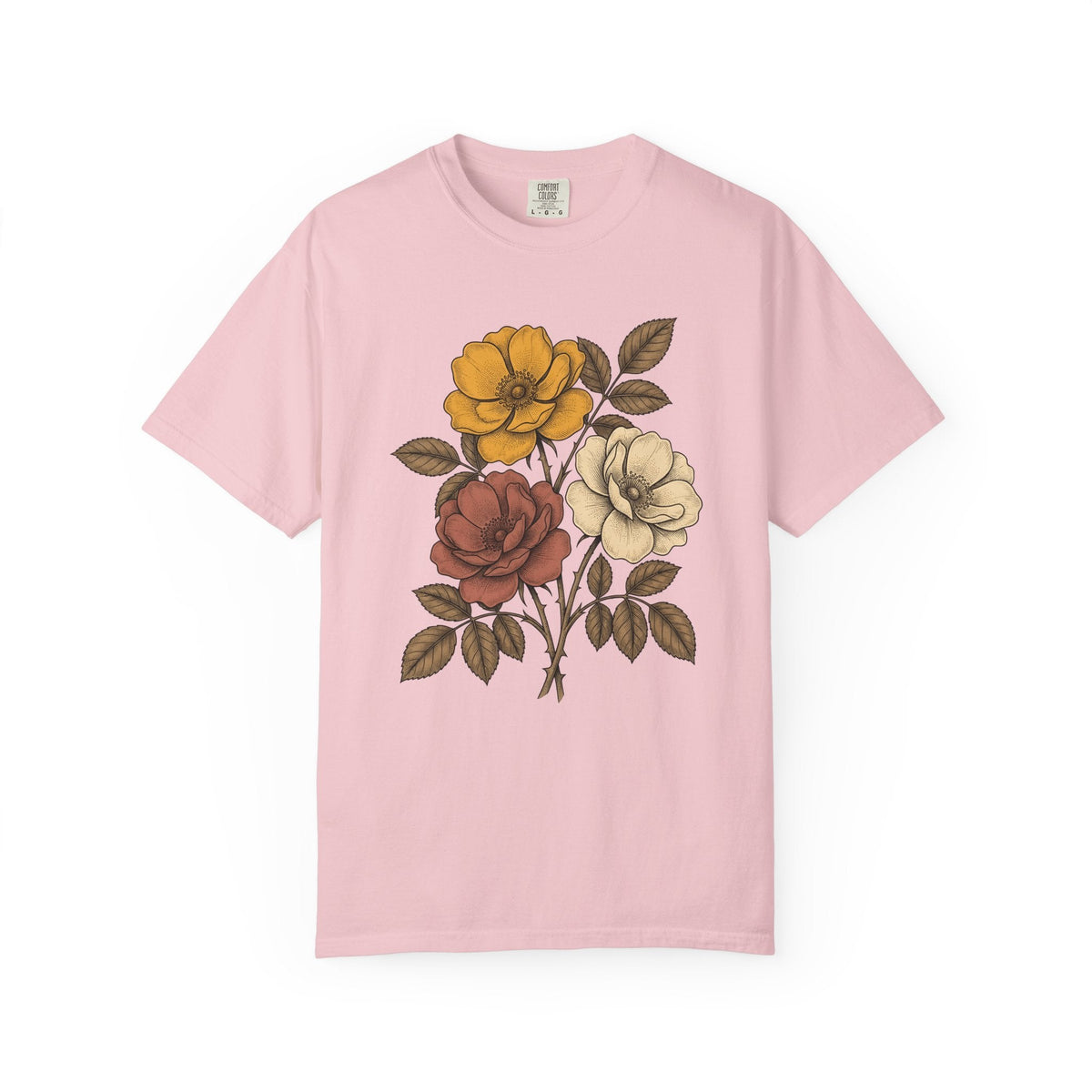 Antique Floral Arrangement Shirt Boho Chic Plants Unisex product image 3