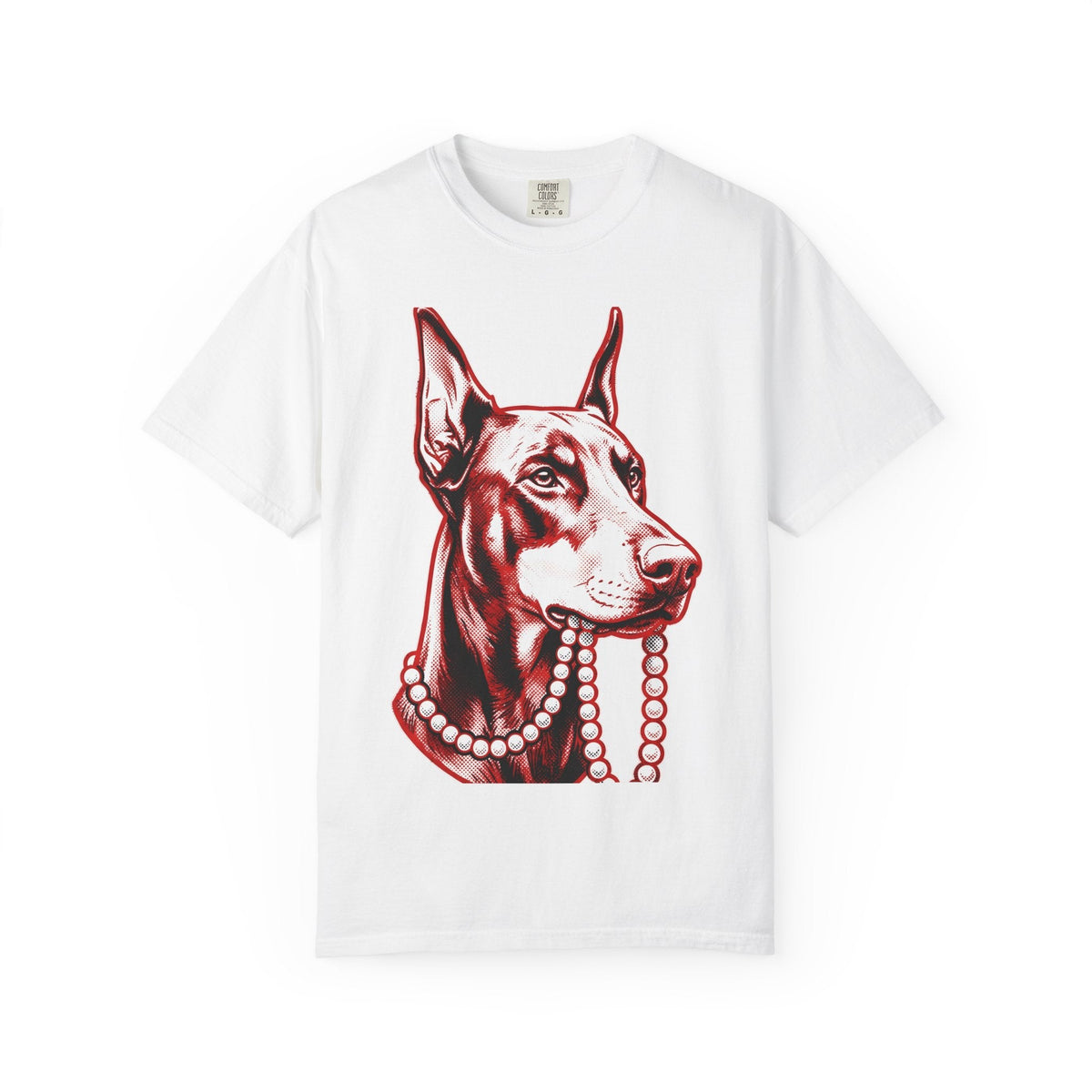 Doberman Pet Shirt St Valentines Day Animals Unisex Gift product image 1