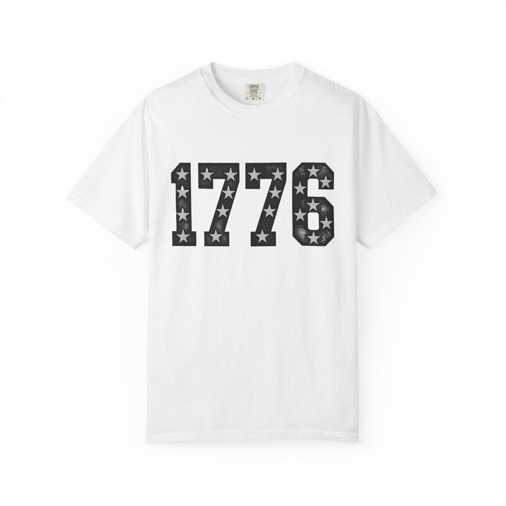 Patriotic Numbers Shirt 4th Of July Gift Women Vintage Tee product image 1