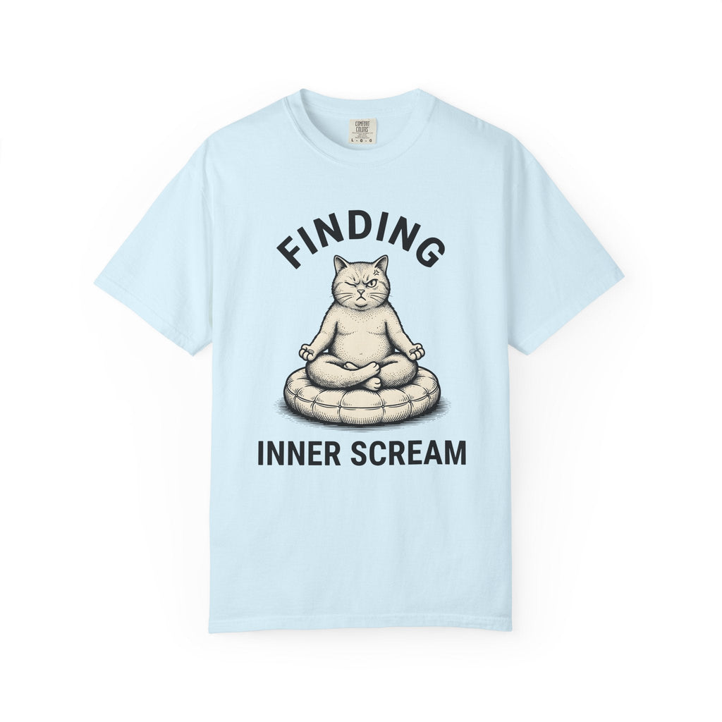 Zen Cat Shirt Fitness Unisex Gift Retro Tee Kitty T-Shirt product image 2