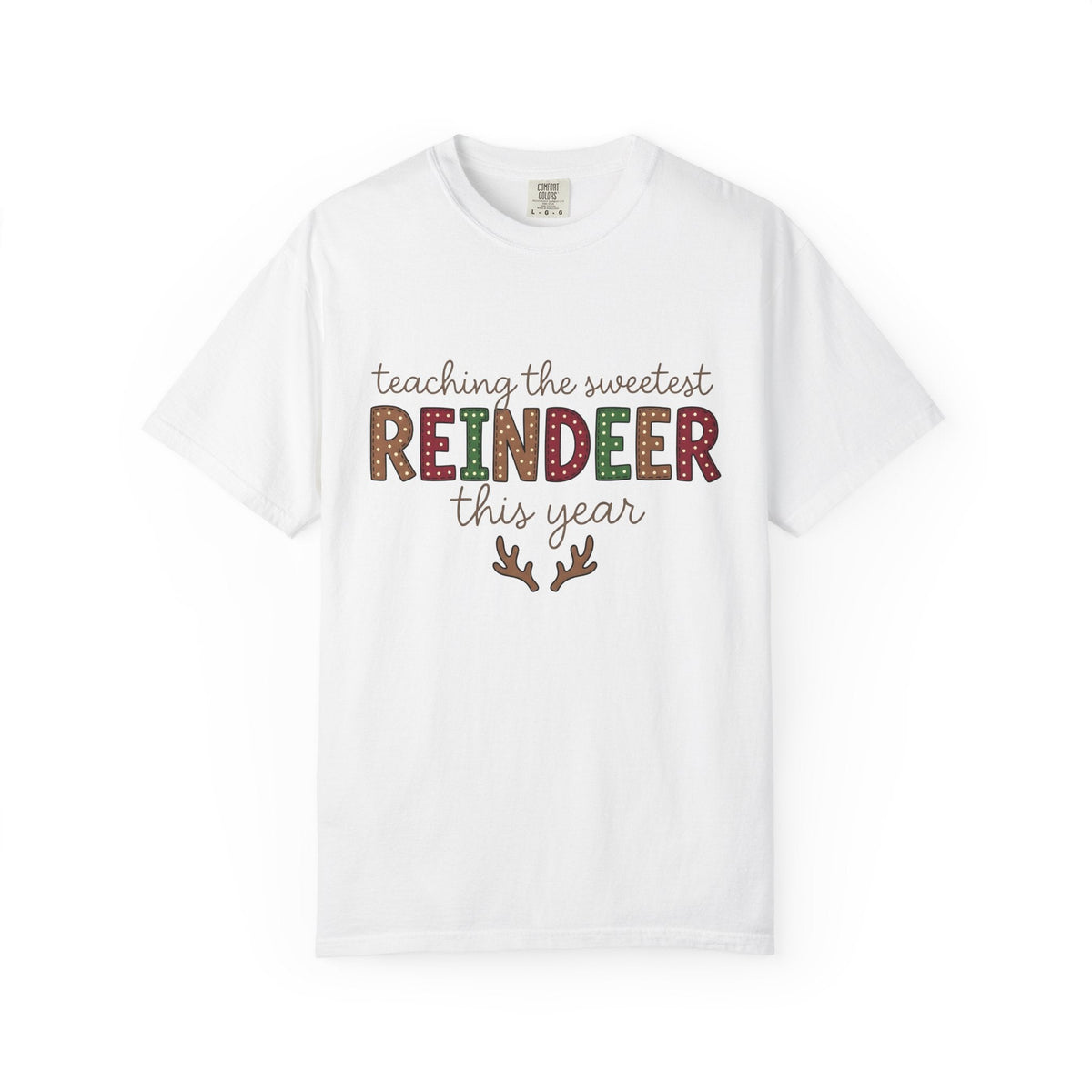 Stag Design Shirt Christmas Classroom Unisex Gift Cartoon product image 1